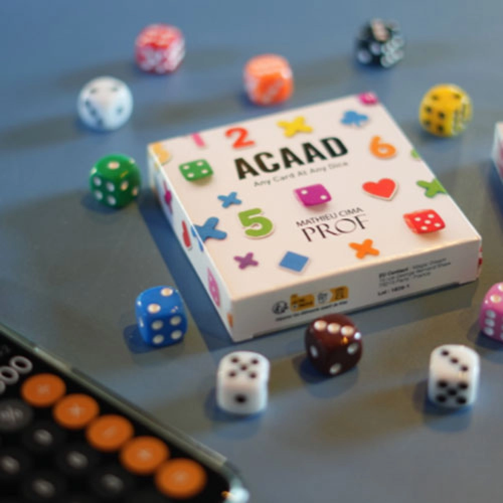 ACAAD - Any Card at Any Dice by Mathieu Cima (Blue)