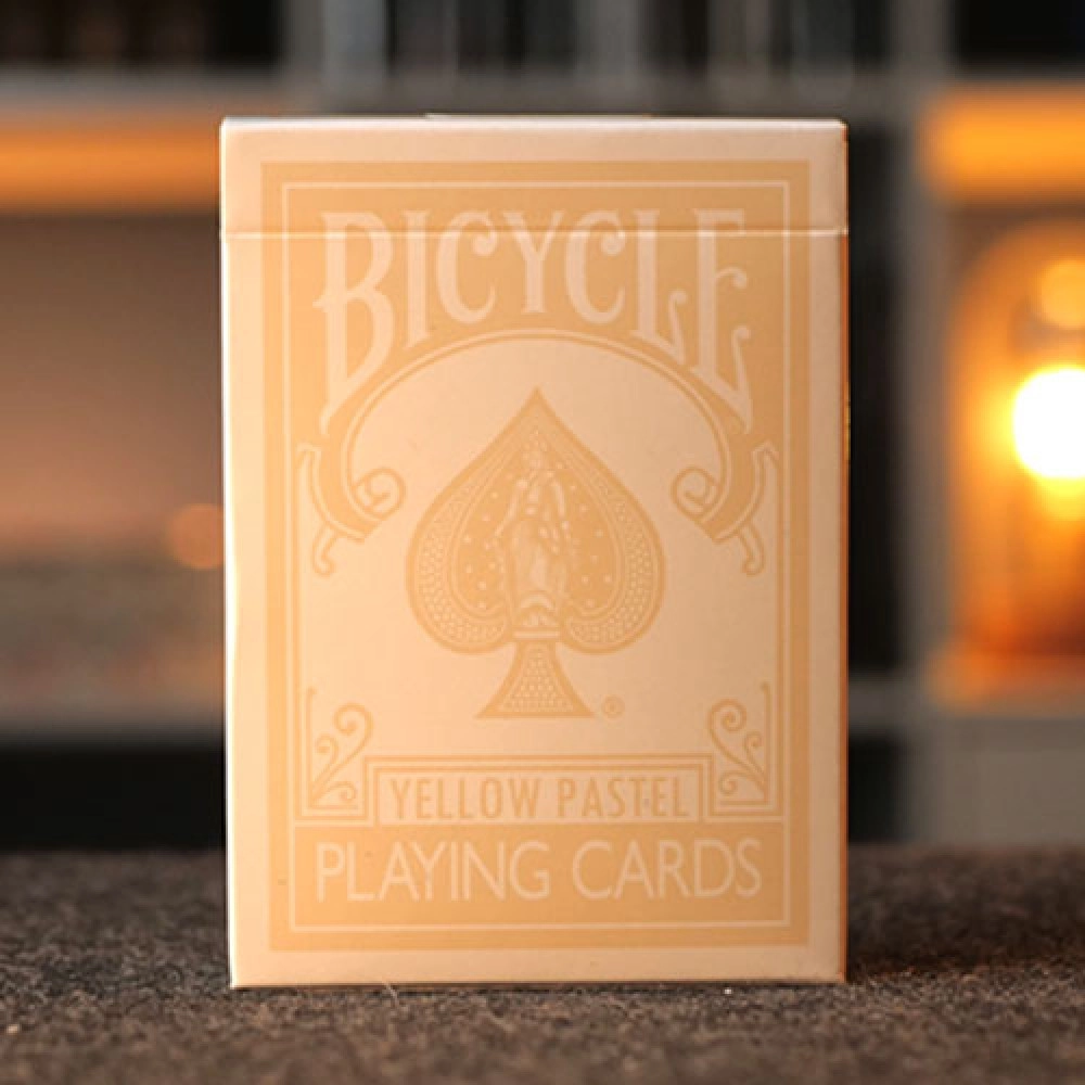 Mazzo di carte Bicycle Pastel Yellow Playing Cards