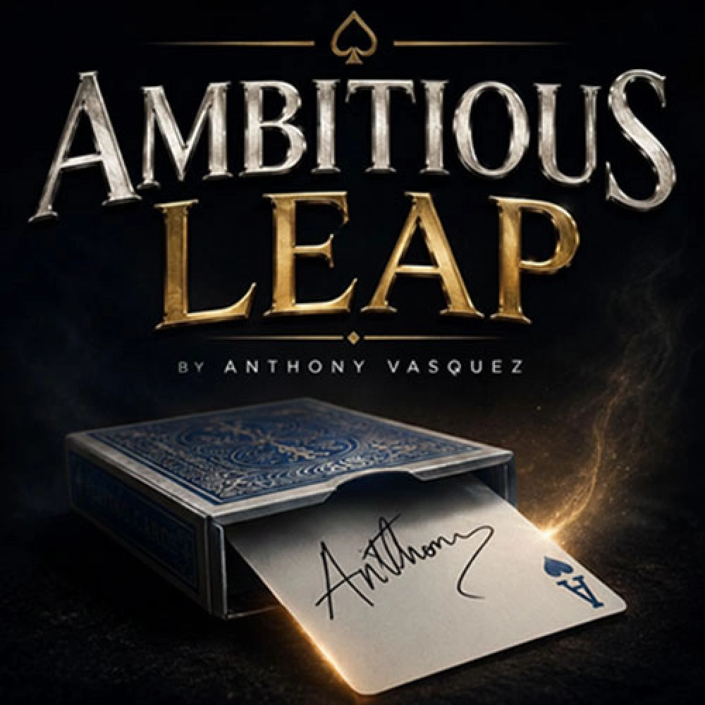 Ambitious Leap (Blue) by Anthony Vasquez
