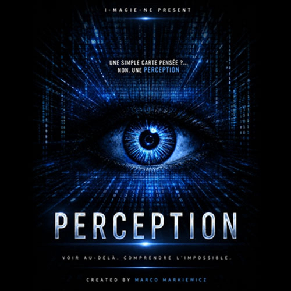 Perception (Blue) by Marco Markiewicz