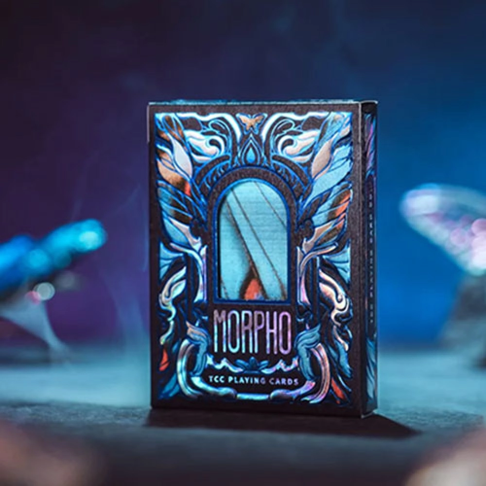 Spielkarten Morpho V2 (Sapphire) Playing Cards by TCC Fashion