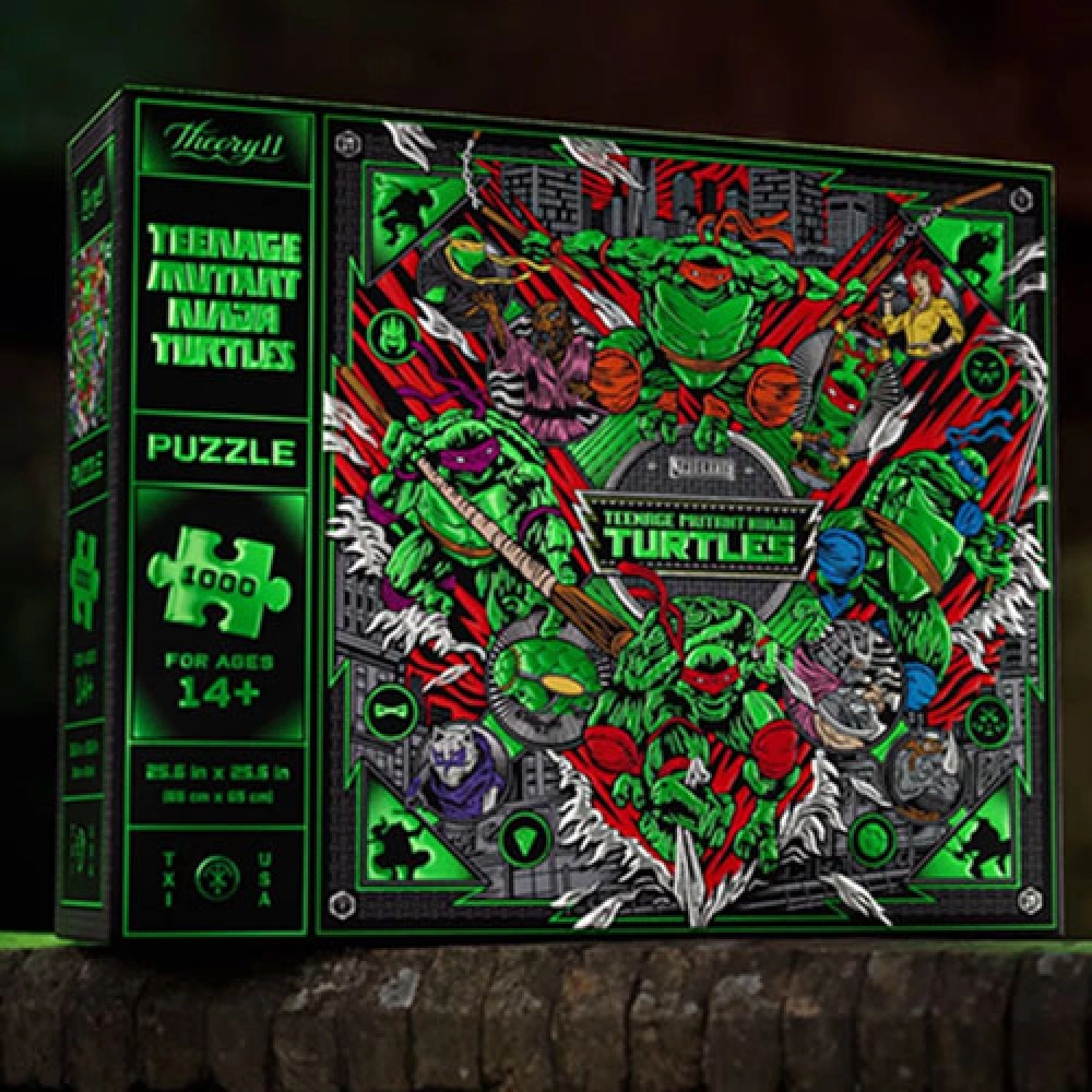 Teenage Mutant Ninja Turtle Jigsaw Puzzle by theory11