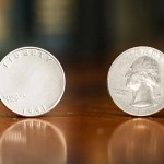Arraignment Gaff Coin Refill (1 Coin) by Josh Janousky & TCC Magic