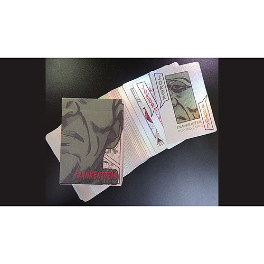 Mazzo di carte Frankenstein Series Holographic Comic Edition (Gilded) Playing Cards