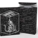 Mazzo di carte Schrodinger's Cat: Quantum Gilded Dead Black Playing Cards