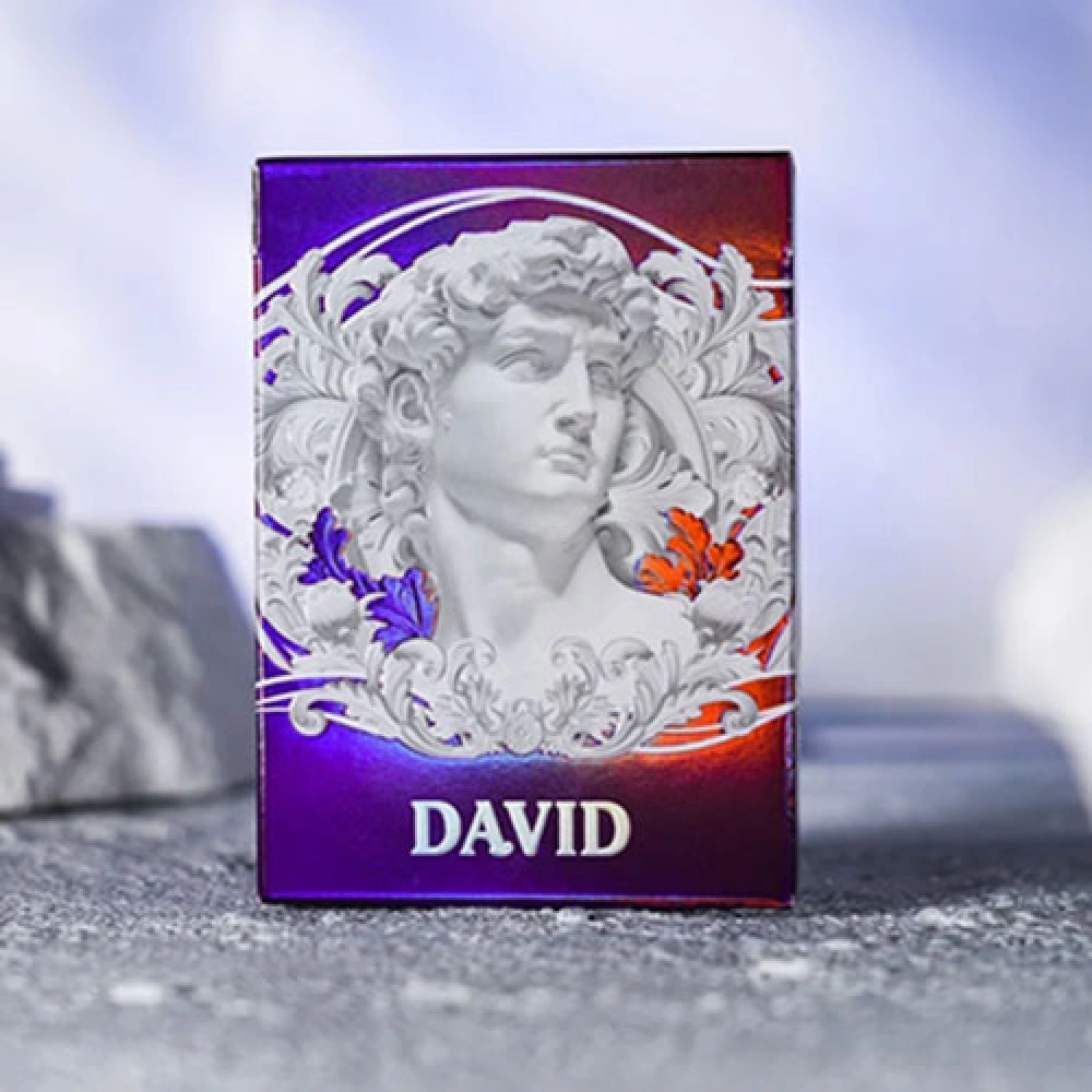 Mazzo di carte Alabaster David HOLO Playing Cards by TCC Fashion