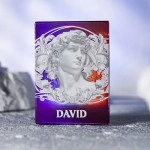 Mazzo di carte Alabaster David HOLO Playing Cards by TCC Fashion