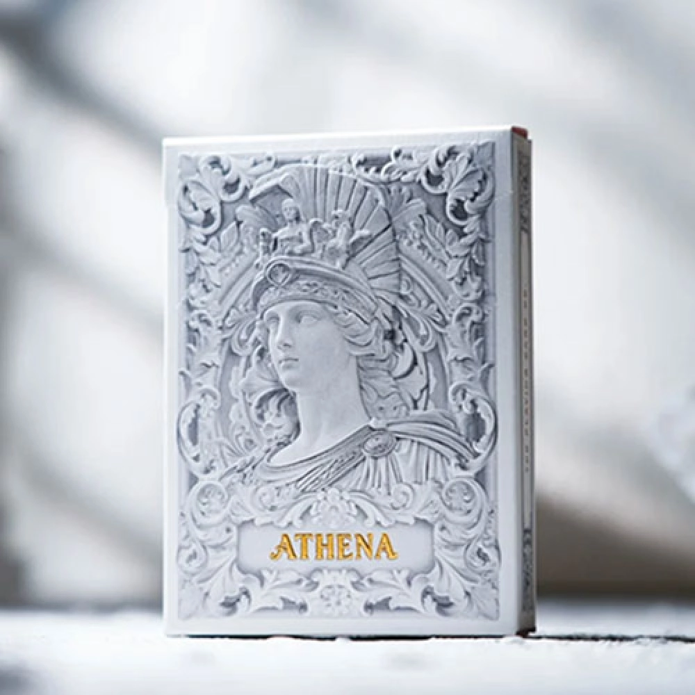 Mazzo di carte Alabaster Athena Luxury Playing Cards by TCC Fashion