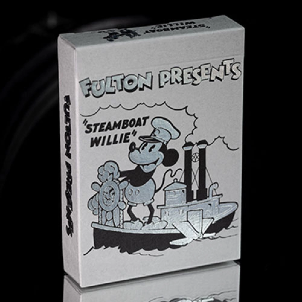 Mazzo di carte FULTON PRESENTS STEAMBOAT WILLIE PLAYING CARDS