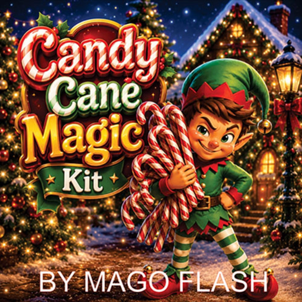 Candy Cane Magic Kit by Mago Flash