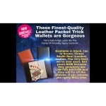 Leather Packet Wallet (Black) by Paul Gordon