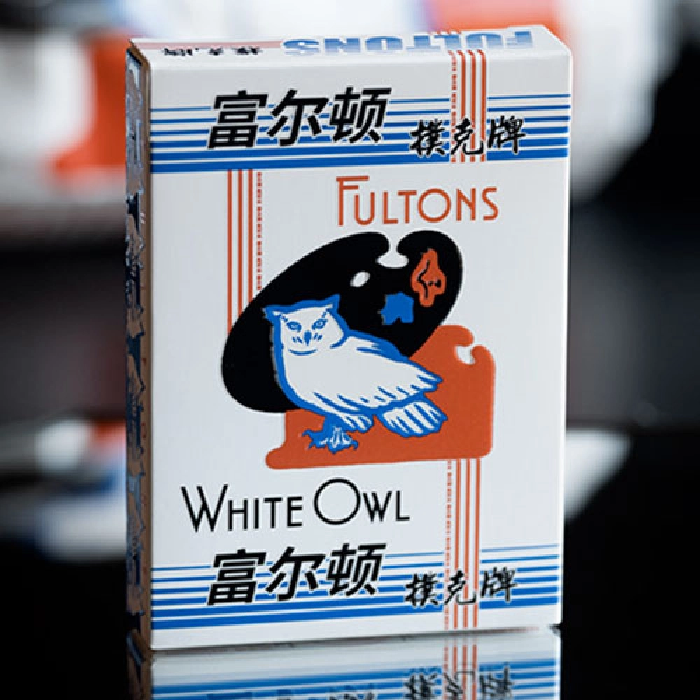 FULTON'S WHITE OWL PLAYING CARDS