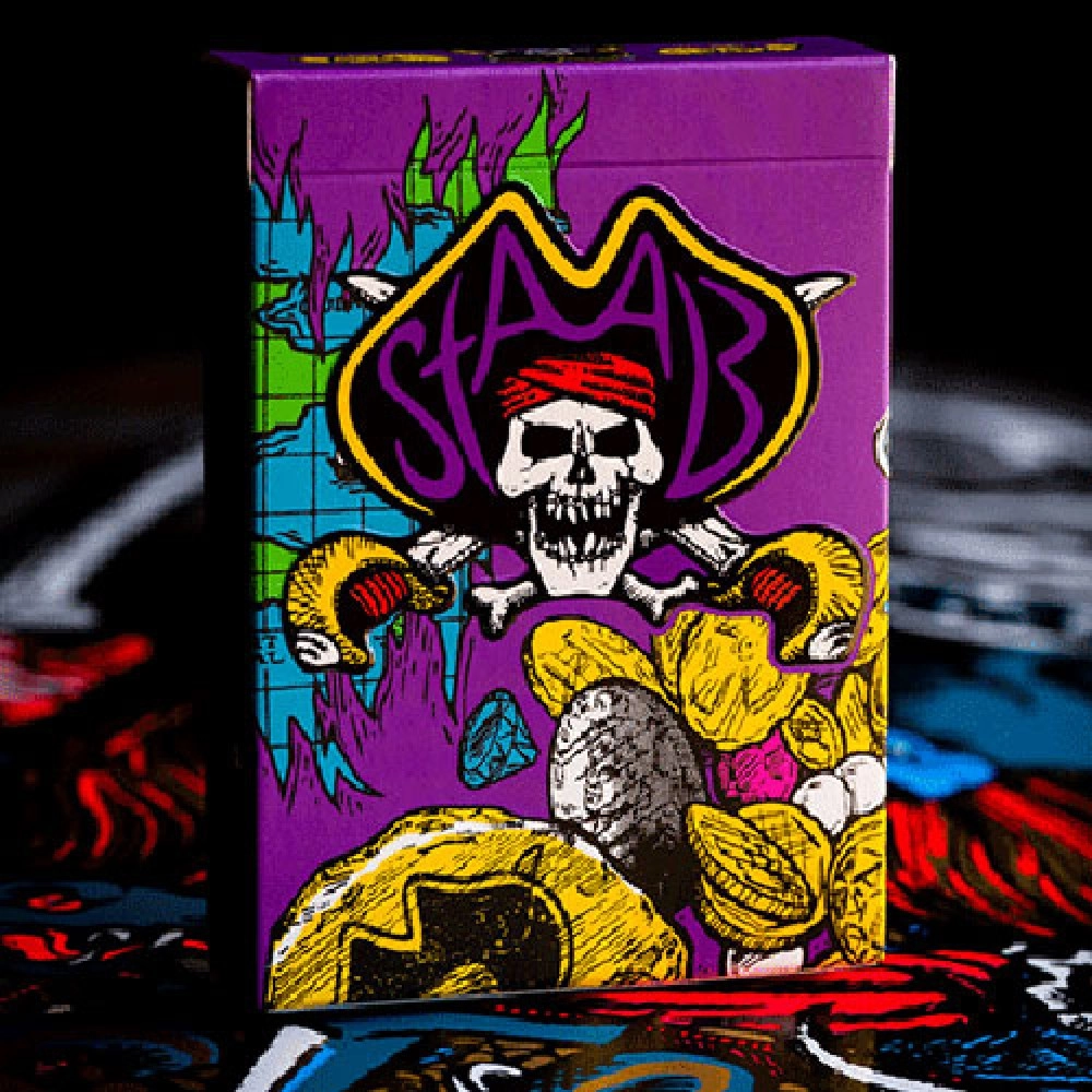 Mazzo di carte KEVIN STAAB 40TH ANNIVERSARY PIRATE PLAYING CARDS