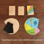 Carte da Manipolazione COLORATE 58 x 90 mm - Fanning Cards (dorso color carne) by BF Magic