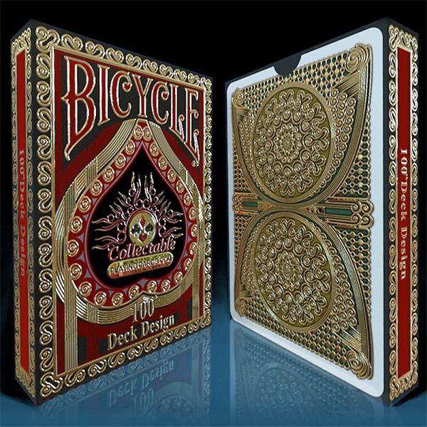 Mazzo di carte Bicycle Limited Edition CPC 100th D...