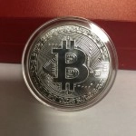 Bitcoin Commemorative Coin Silver