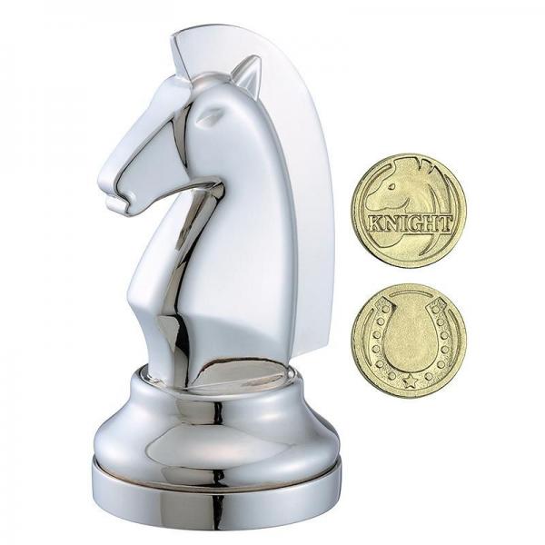 Chess Knight - Silver - Rompicapo