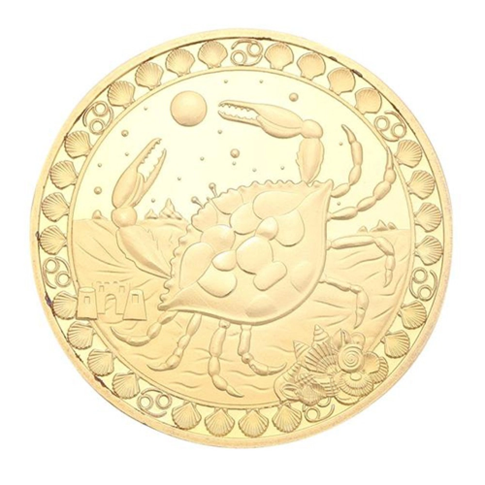 Commemorative Constellation Coin Cancer