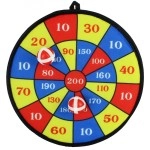 Bersaglio in velcro con due palline - 28 cm