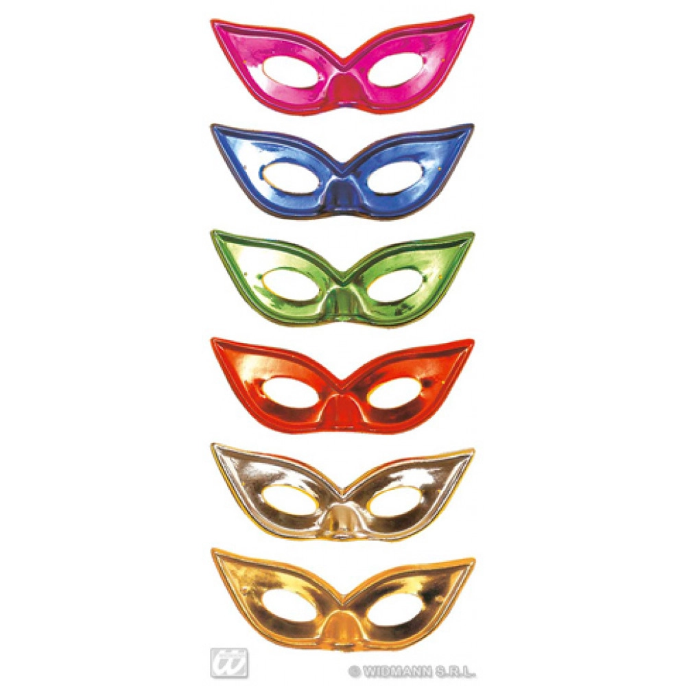 Maschera per occhi metallica 