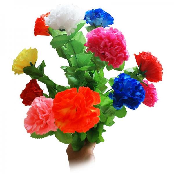 Fiori dal nulla - Realistici - 12 fiori di stoffa realistici - Sleeve Bouquet