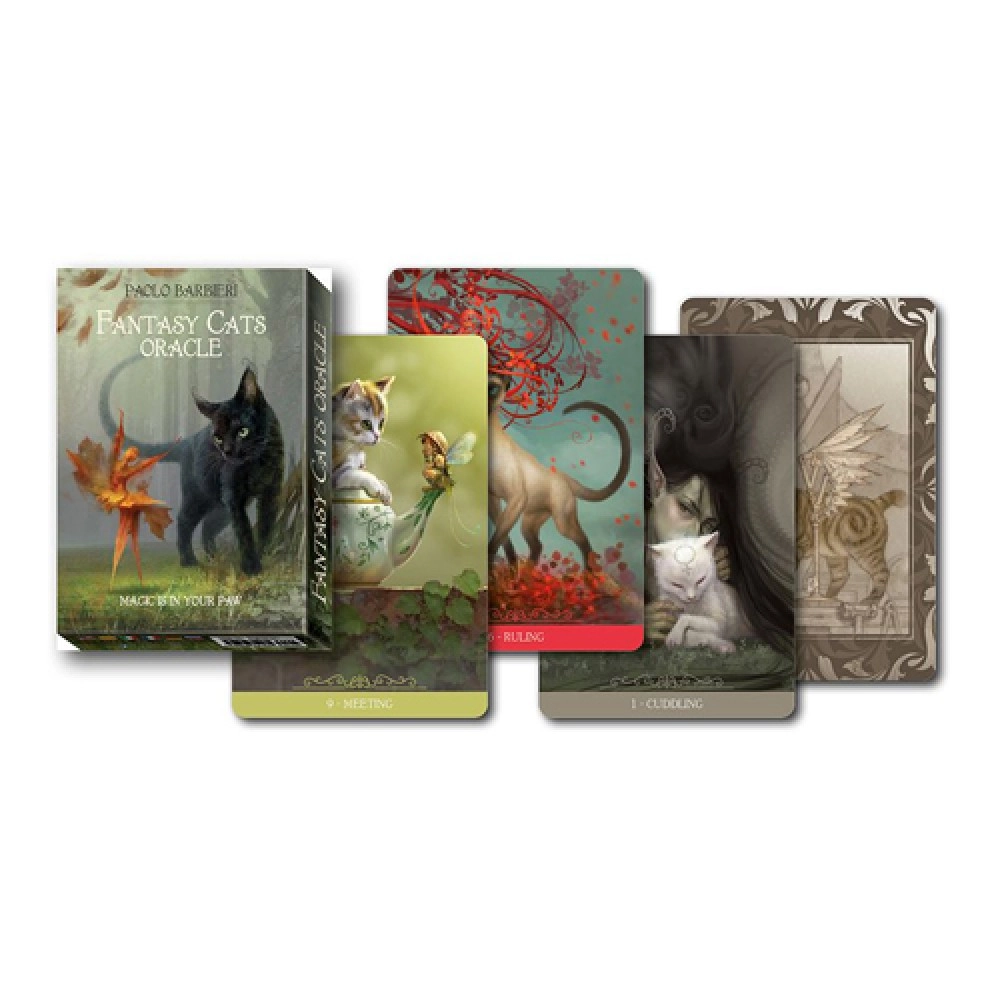 Mazzo di Tarocchi Fantasy Cats Oracle