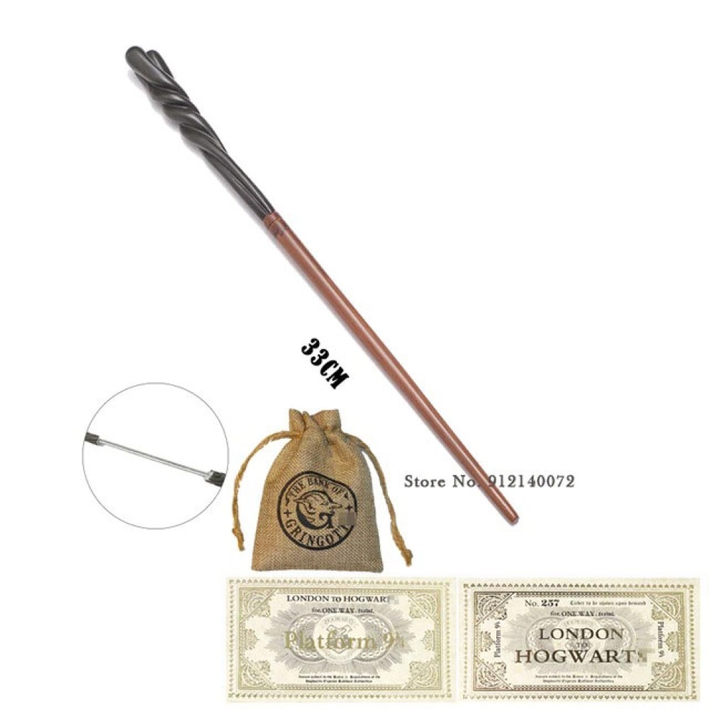 Neville Longbottom's Wand + Hogwarts Tikets