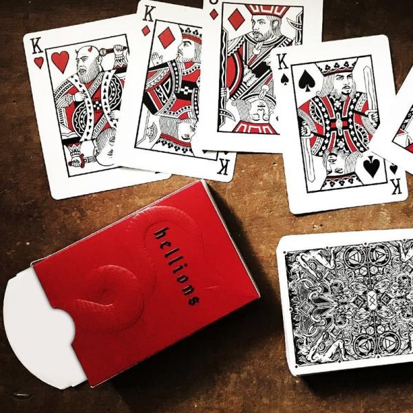 Mazzo di Carte Madison Hellions Playing Cards by E...