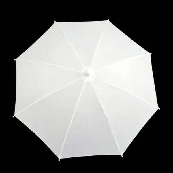 Ombrello da Produzione - Bianco - 63 cm