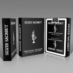 Mazzo di carte Silver Sackbut Playing Cards (Black)