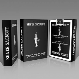 Mazzo di carte Silver Sackbut Playing Cards (Black)