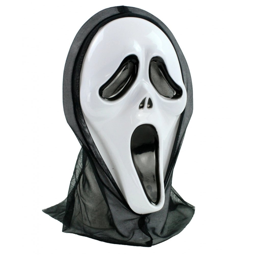 Maschera SCREAMING GHOST con cappuccio