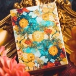 Mazzo di Carte Van Gogh Zinnias Borderless (Numbered- Seal) Playing Cards