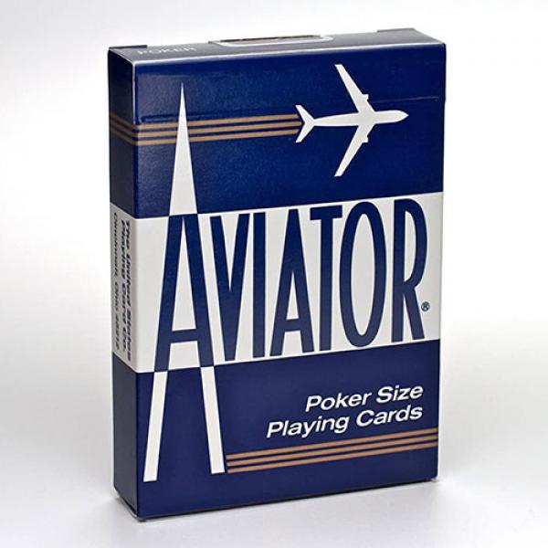 Mazzo di carte Aviator - dorso blu