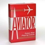 Mazzo di carte Aviator - dorso rosso