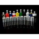 Bastone a Sparizione in Acciaio Giallo