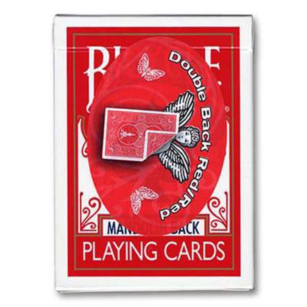 Mazzo di carte Bicycle Gaff - Doppio Dorso 809 Mandolin Back (Rosso/Rosso) by USPCC