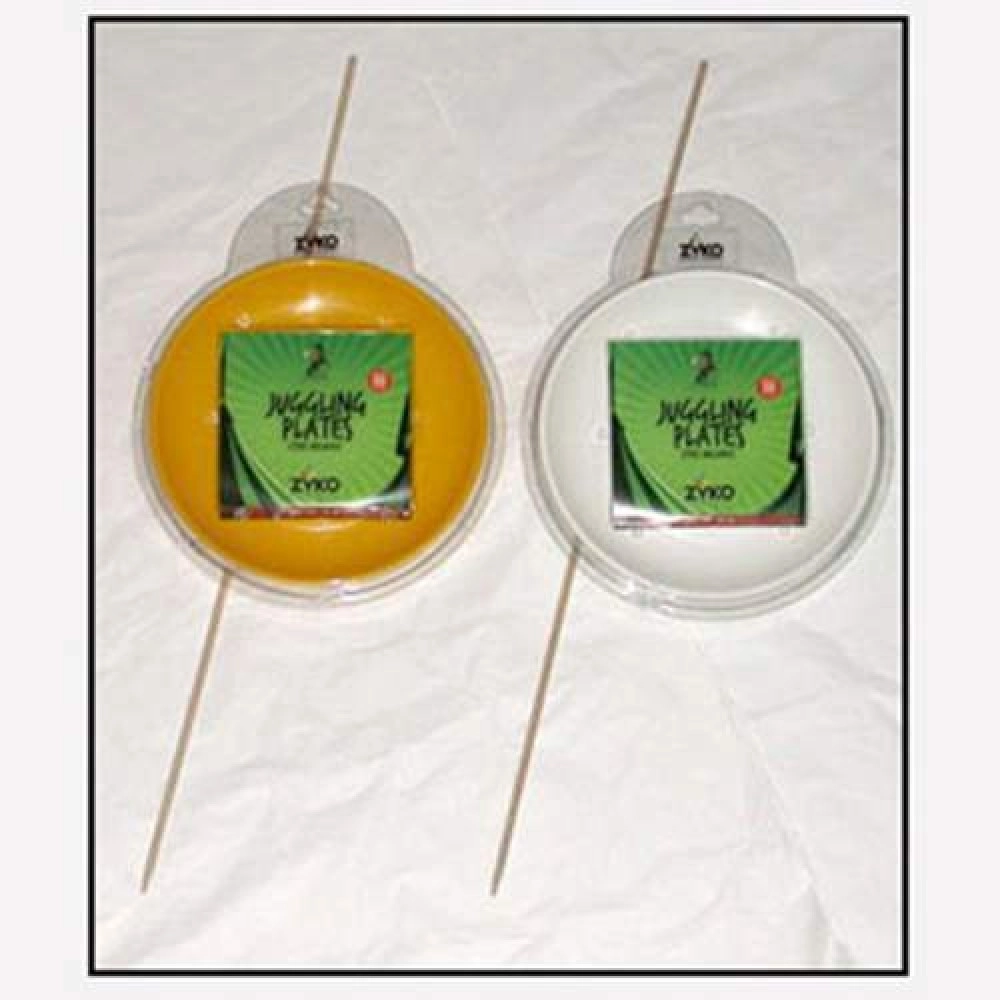 Spinning Plate Set (W/Wooden Stick and DVD) - Red by Zyko