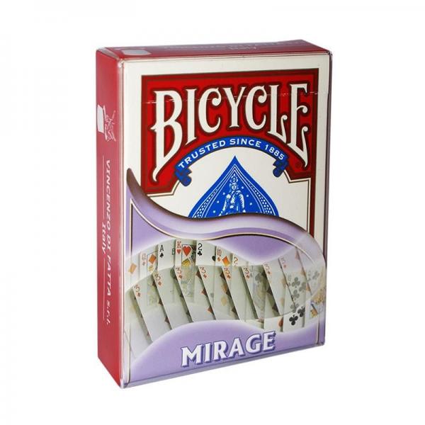 Bicycle Mazzo Mirage - dorso rosso