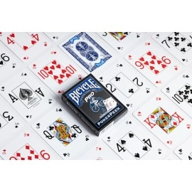 Mazzo di carte Bicycle Pro PokerPeek - dorso blu
