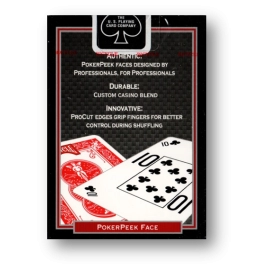 Mazzo di carte Bicycle Pro PokerPeek - dorso rosso