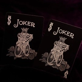 Mazzo di carte Bicycle Reverse (Pink & Black)