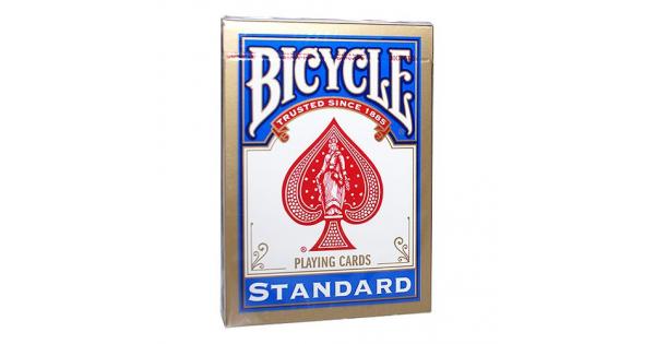 dorso blu Mazzo di carte Bicycle Standard Regolare formato Poker Rider Back 