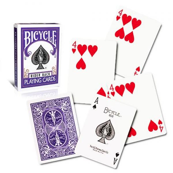 Bicycle - mazzo regolare - Purple