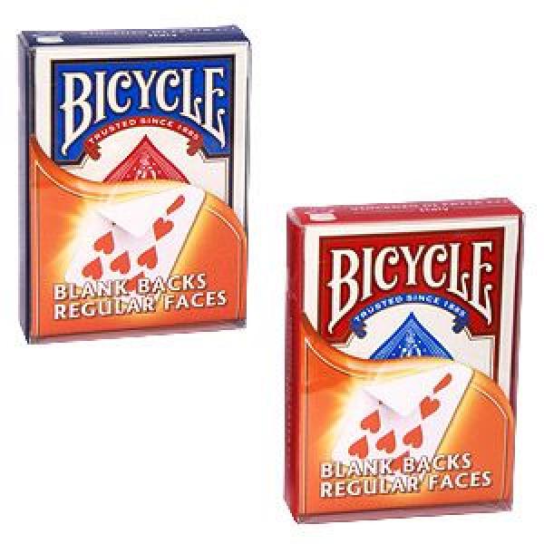 Mazzo di carte Bicycle Gaff Cards - Dorso Bianco e...