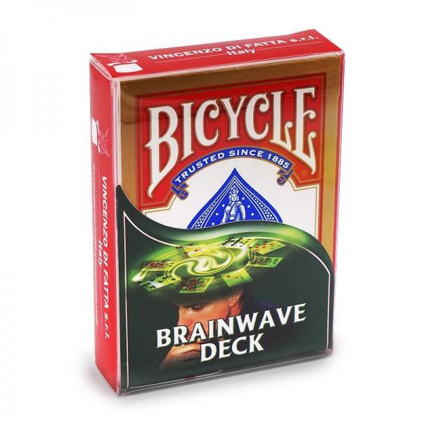 Mazzo di carte Brainwave Deck - (Pro quality Bicycle Cards Edition) - Rosso