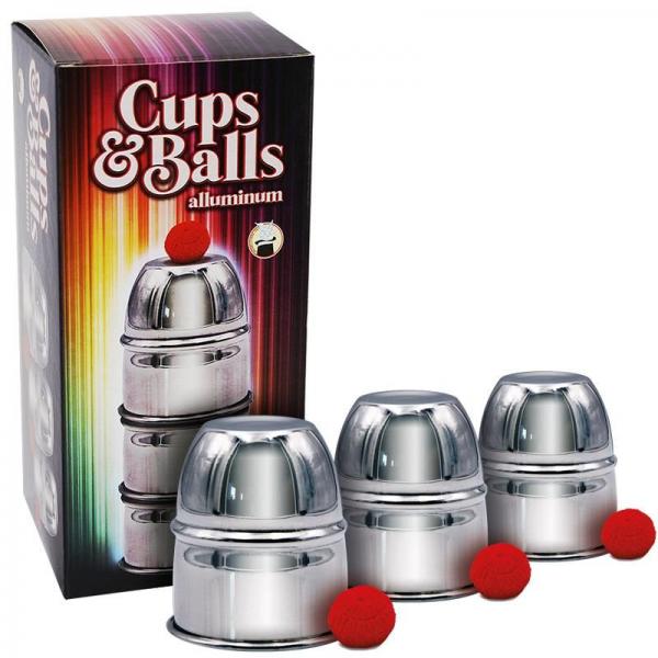 Bussolotti in alluminio - Cups and Balls 