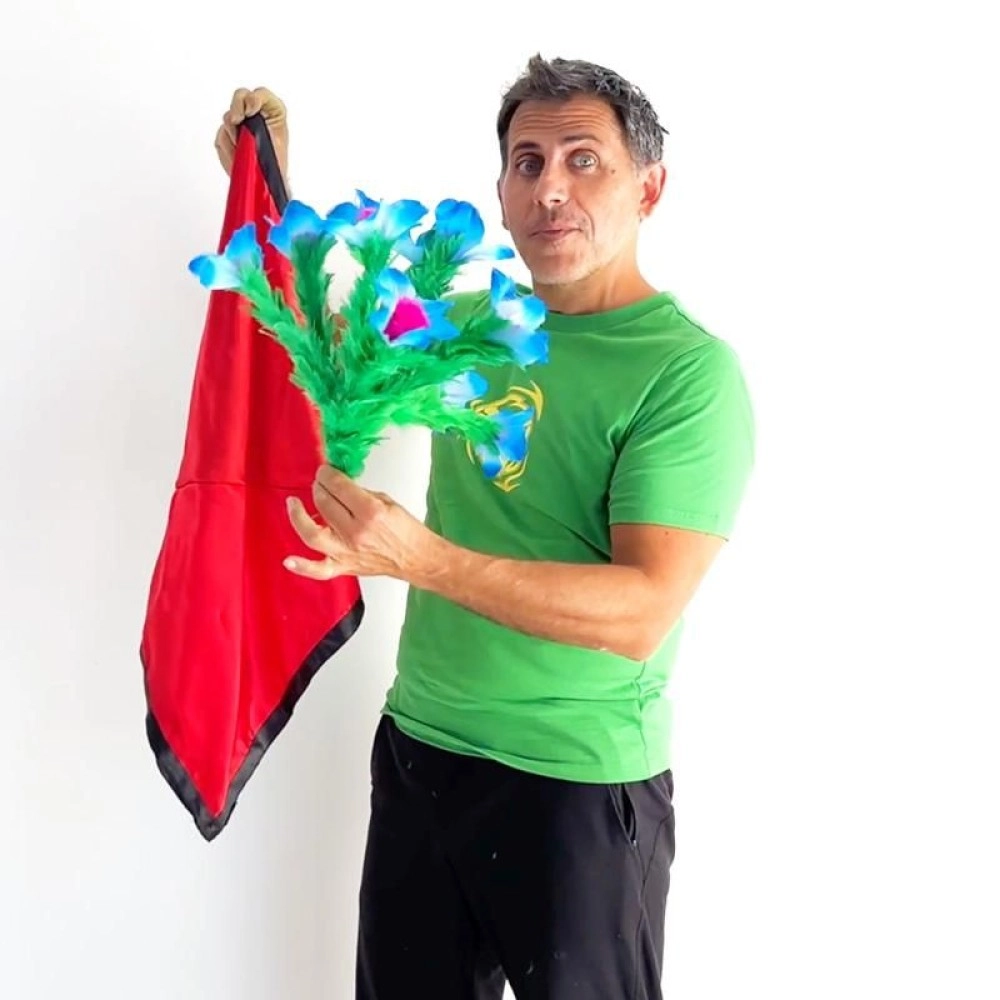Fazzoletto Cambia Colore con Fiori