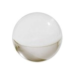 Contact Acrylic Juggling Ball - Palla Acrilica (trasparente, 76 mm)