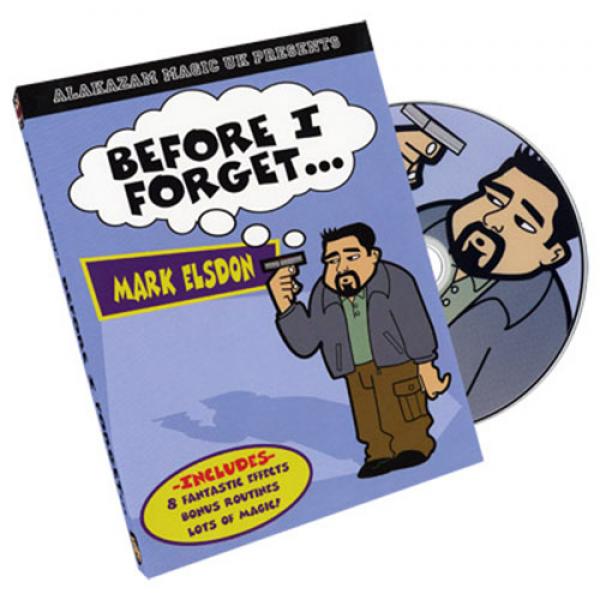 Before I Forget by Mark Elsdon - DVD